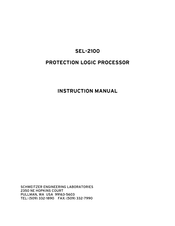 Schweitzer Engineering Laboratories SEL-2100 Instruction Manual
