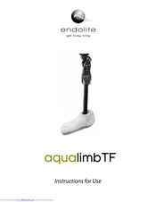 endolite aqualimb TF Instructions For Use Manual