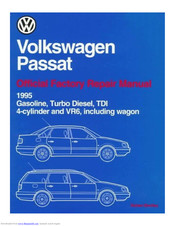 Volkswagen Passat 1995 Official Factory Repair Manual