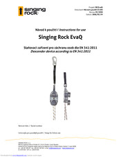 Singing Rock EvaQ Instructions For Use Manual