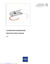 Stahl 8186 Operating Instructions Manual