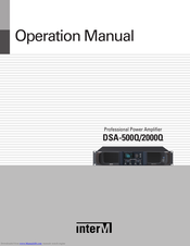Inter-m DSA-2000Q Operation Manual