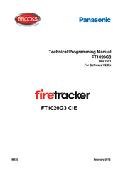 Panasonic Firetracker FT1020G3 CIE Technical And Programming Manual