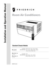 Friedrich kuhl SM18 Installation And Operation Manual