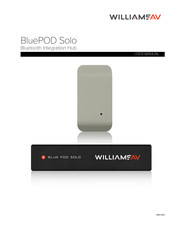 Williams AV BluePOD Solo User Manual