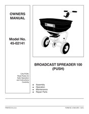 Agri-Fab 45-02141 Owner's Manual