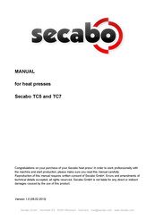 Secabo TC7 Smart Manual