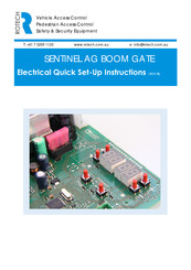 Rotech SENTINEL AG BOOM Quick Setup Instructions Manual