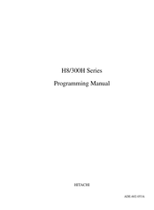Hitachi H8/300H Series Programming Manual