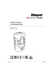 Masport Energy Flex B200 Li Owner's Manual
