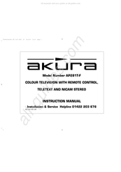 Akura AP281T-F Instruction Manual