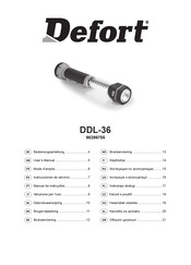 Defort DDL-36 User Manual