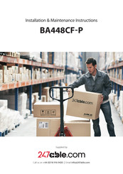 BEKA BA448CF-P Installation & Maintenance Instructions Manual