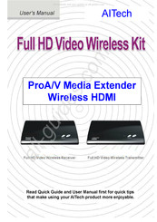 Altech Pro A/V User Manual