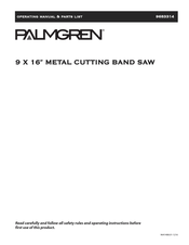Palmgren 9683314 Operating Manual & Parts List