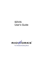 Rioworks SDVIA User Manual