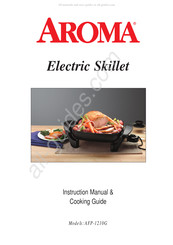 Aroma AFP-1210G Instruction Manual & Cooking Manual