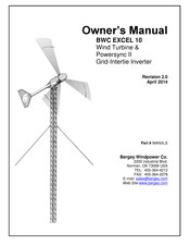 Bergey BWC EXCEL 10 Owner's Manual