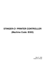 Ricoh Stinger-C1 B305 Manual