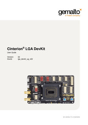 Gemalto Cinterion LGA DevKit User Manual