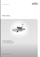 Wilo SiFlux-21-IP-E 50/150-4/2-SC-16-T4 Installation And Operating Instructions Manual