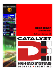 High End Systems CATALYST Pro User Manual