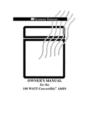 Duncan Convertible Combo Owner's Manual