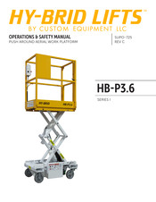 Hy-Brid Lifts HB-P3.6 Operation & Safety Manual
