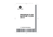 Konica Minolta MAXXUM 2500D Instruction Manual