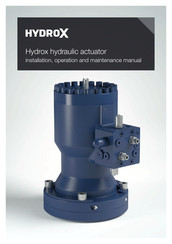 Vexve Hydrox32 Installation, Operation And Maintenance Manual