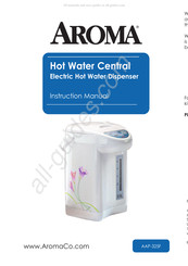 Aroma Hot Water Central AAP-325F Instruction Manual