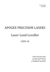 Apogee LSDS-16 User Manual