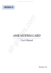 Aztech MR2800-W User Manual