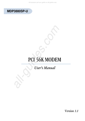 Aztech MDP3858V-WE User Manual