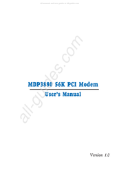 Aztech MDP3880 User Manual
