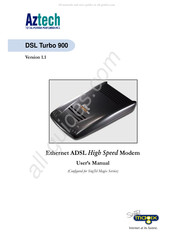 Aztech DSL Turbo 900 Package User Manual