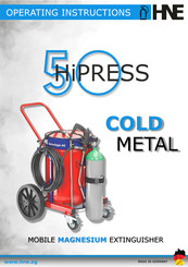 HNE HiPRESS 50 COLD METAL Operating Instructions Manual