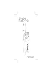 SEFRAM 52 Instruction Manual