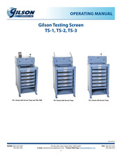 Gilson TS-2 Operating Manual