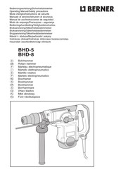 Berner BHD-5 Operating Manual/Safety Precautions