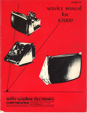 Wells-Gardner The Prismatic K7000 Service Manual