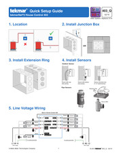 Tekmar tekmarNet 2 House Control 403 Quick Setup Manual