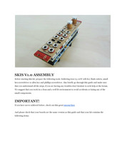 Bastl Instruments SKIS V1.0 Assembly Manual