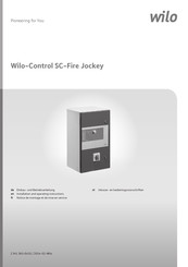 Wilo Control SC-Fire Jockey Installation And Operating Instructions Manual