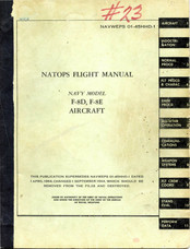 Navair Navy F-8E Flight Manual