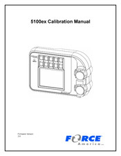 Force 5100ex Calibration Manual