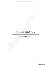 Aztech PCI 288-Q3DII User Manual