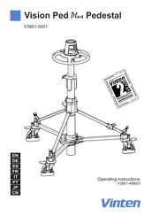 Vinten Vision Ped Plus Operating Instructions Manual