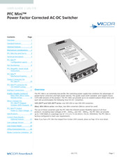 VICOR VI-J00 Series User Manual