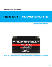 Antigravity Batteries RE-START ATZ-10 User Manual